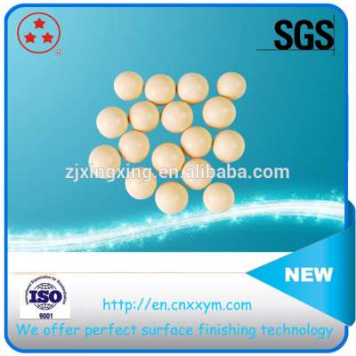 Porcelain ceramic ball media for fine Polishing