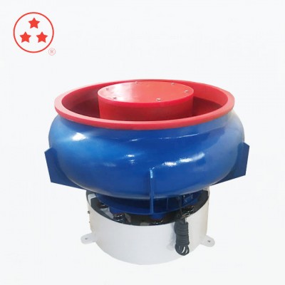 high efficiency vibratory polishing machine for metal workparts